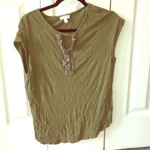 Dress Olive Shirt